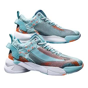 2026 Men's High-Top Basketball Shoes New Spring Collection Breathable Sports Sneakers for Winter & Summer Use with Soft Features