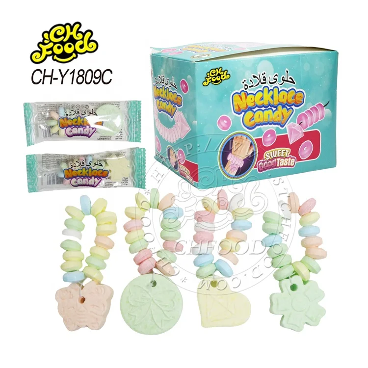 Custom Hot Selling Halal Fruit Flavor Heart Flower Butterfly Bracelet Tablet Candy Pressed Candy Sweets for Girls