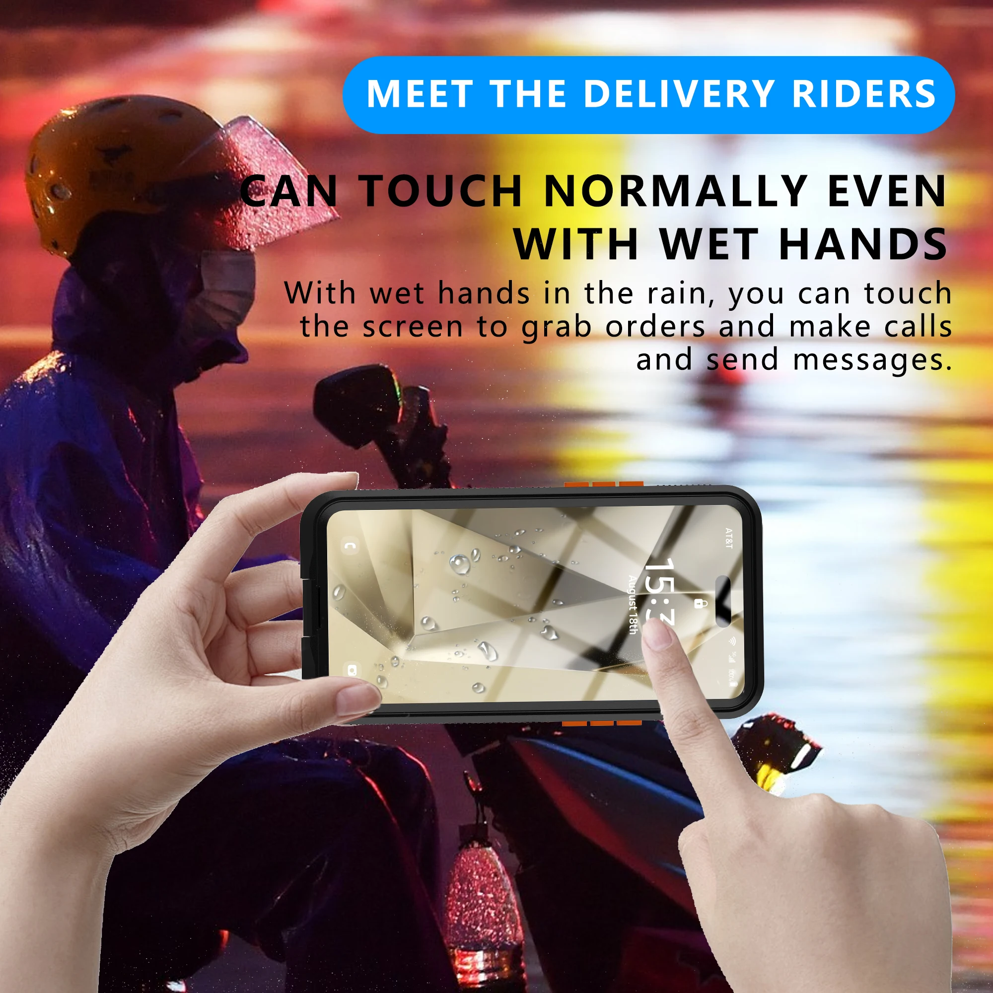 Shellbox Newly Upgraded  Generation Diving Bluetooth Remote Control Photography Multicolor Diving Waterproof Mobile Phonecase