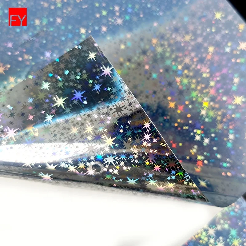 High Quality Design Holographic Sticker Vinyl Inkjet Printer Holographic Sticker Paper clear A4 Vinyl Stickers