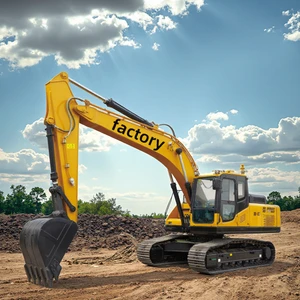 Earth-Moving Machinery Hydraulic Crawler Big Excavador Machine 23 Ton Doosan Excavator