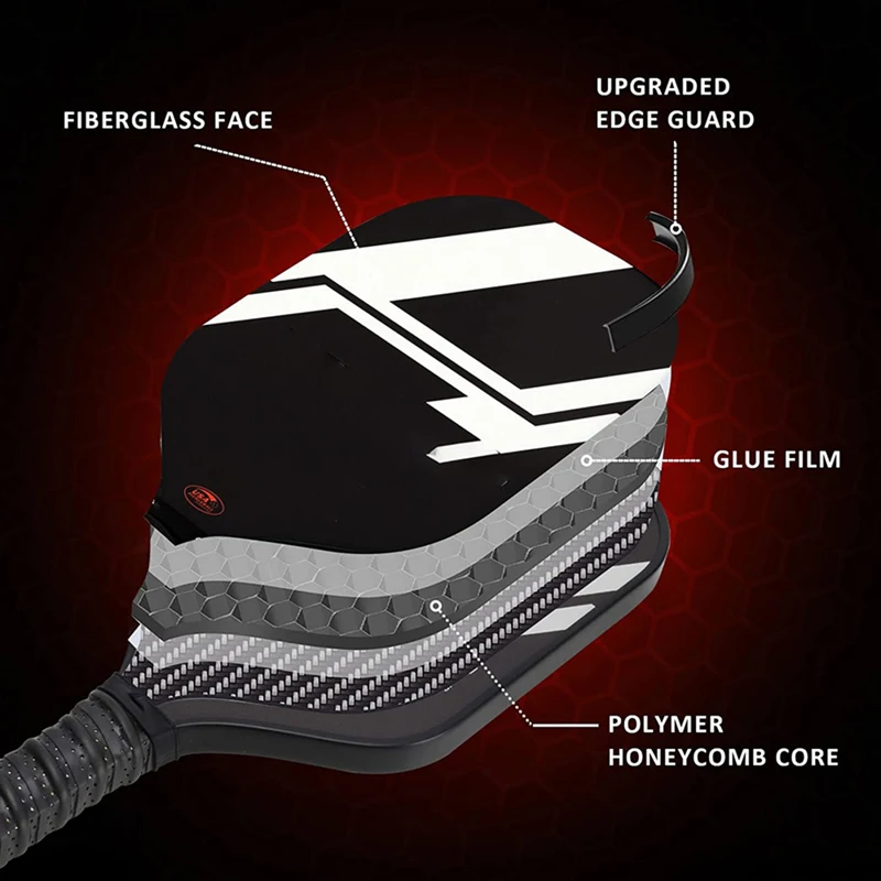 Toray T700 Carbon Fiber Pickleball Paddle With Cover,Meet Usapa Specs