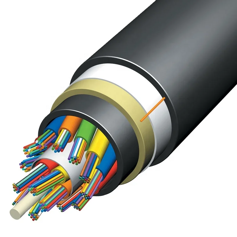 ADSS All dielectric Self supporting 200m span 48 core optic fiber cable