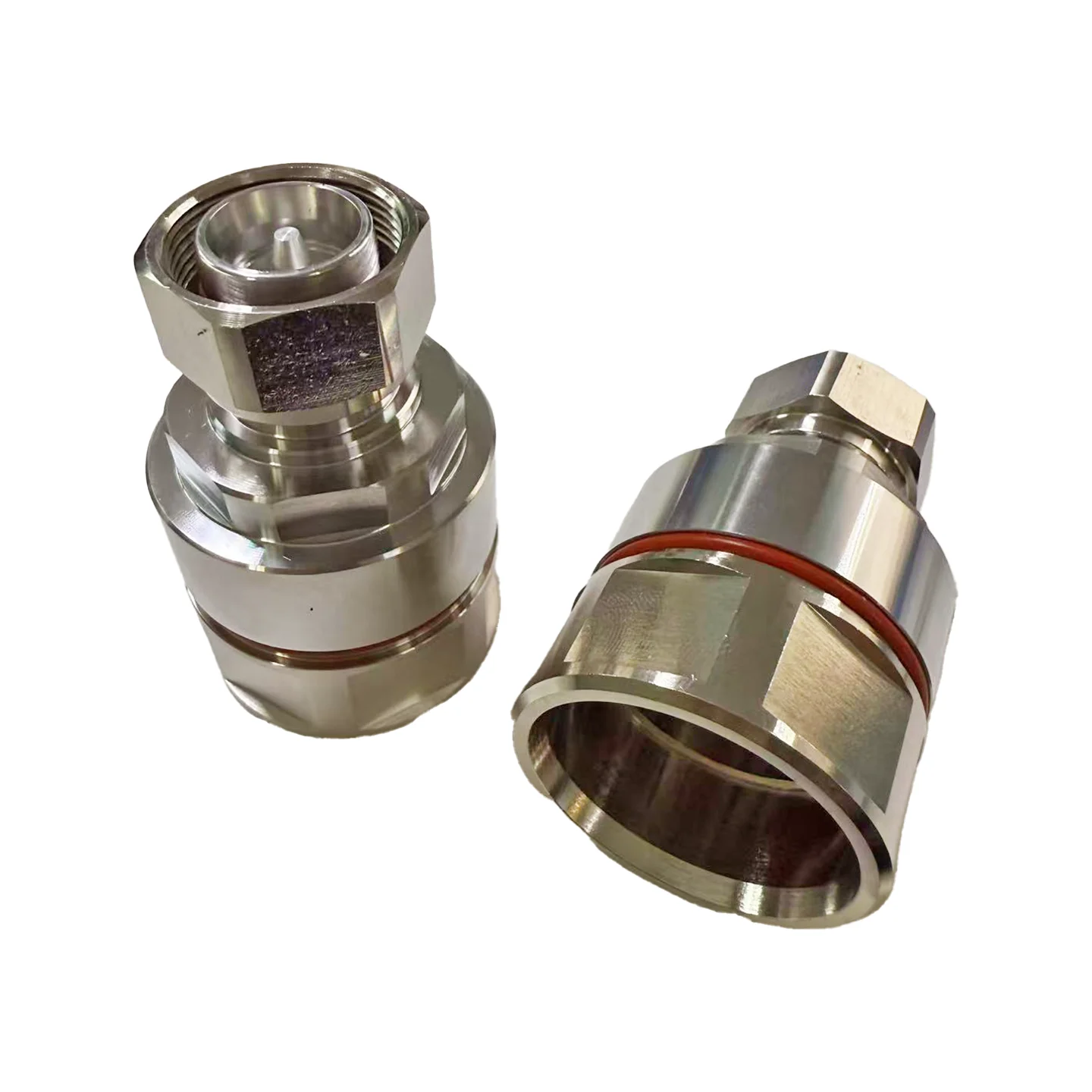 اتصال‌دهنده کواکسیال برنجی کارخانه‌ای با قیمت پایین 4310-J7/8، اتصال‌دهنده نر RF 4310 برای کابل ۷/۸ اینچی