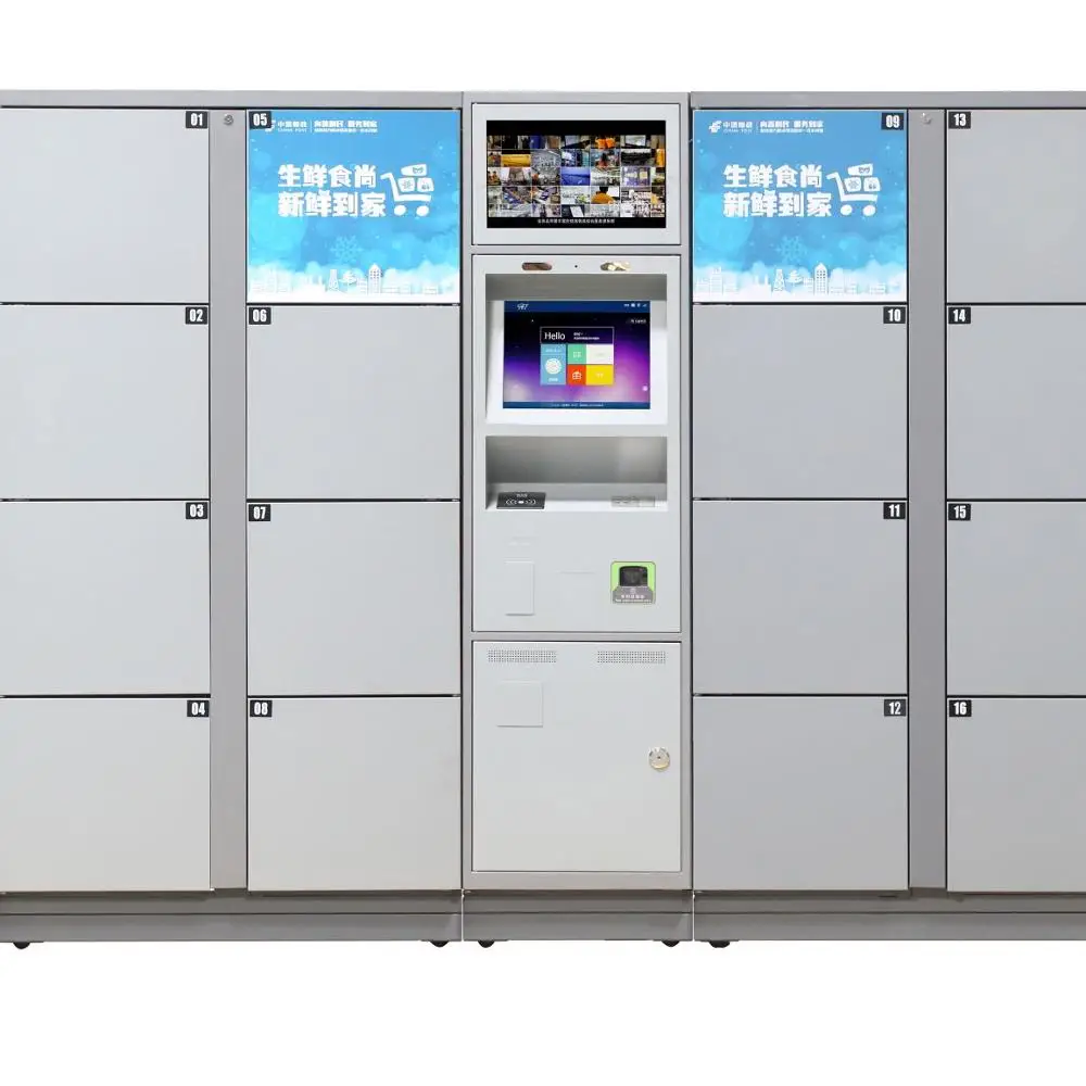 Intelligent Parcel deliver locker smart electronic locker using Windows/Android system