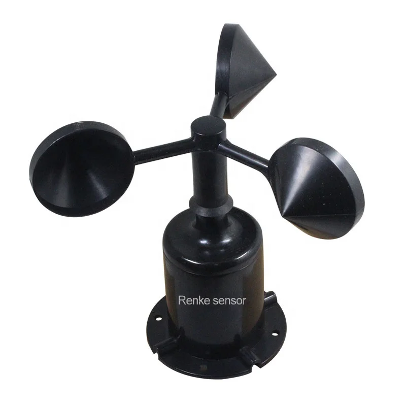 Anémomètre à 3 Cups Avec Sortie Signal Pulse - Mesure Vent 0-70m/s | Alimentation 5-30V DC