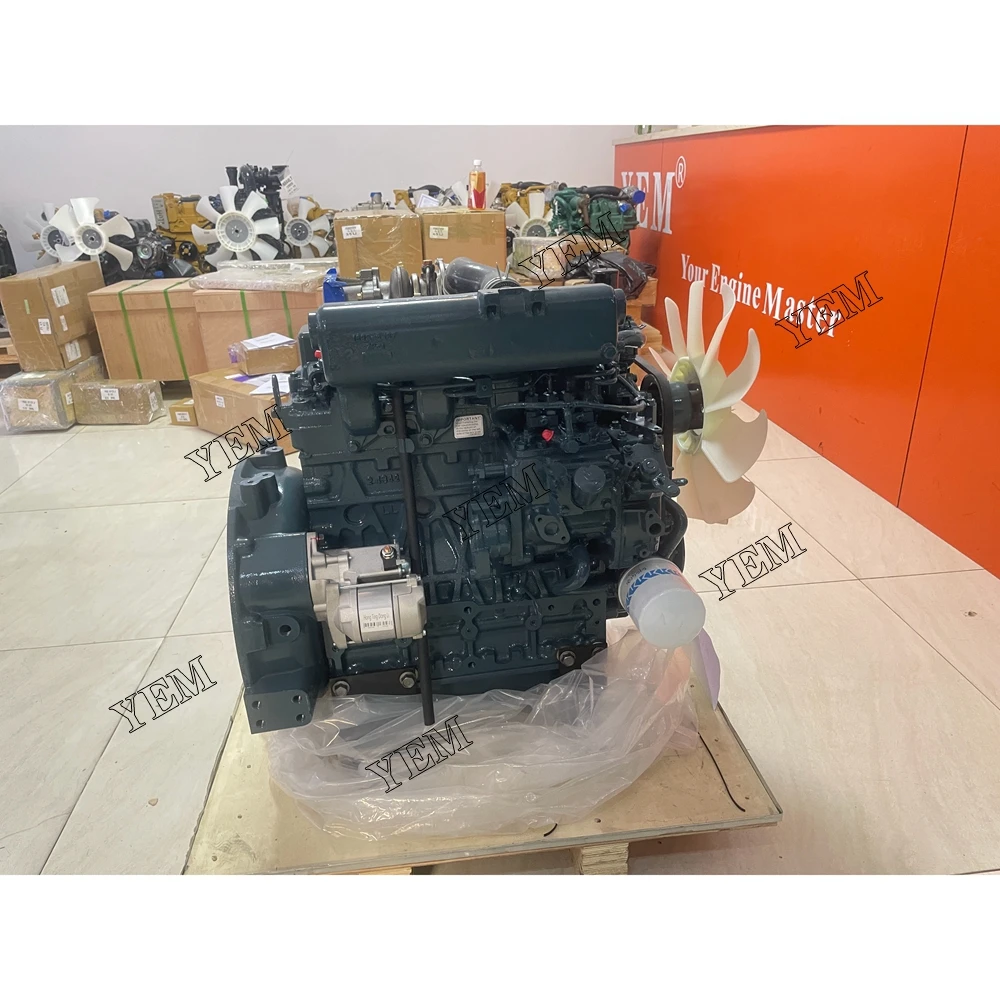 For Kubota V2403-T Complete Engine Assembly DEL1136 New 2700RPM 49.2KW 4