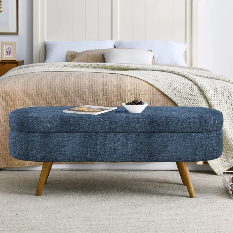 Elvarenae Avielle Oval Storage Bench — product detail