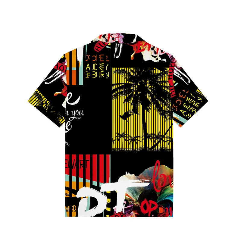 Obosoe Button Down Short Sleeve Shirt Print Hawaiian Shirts Classic Car Printing Clothes for Men Youth Unisex, Adult Unisex, Size: 5XL