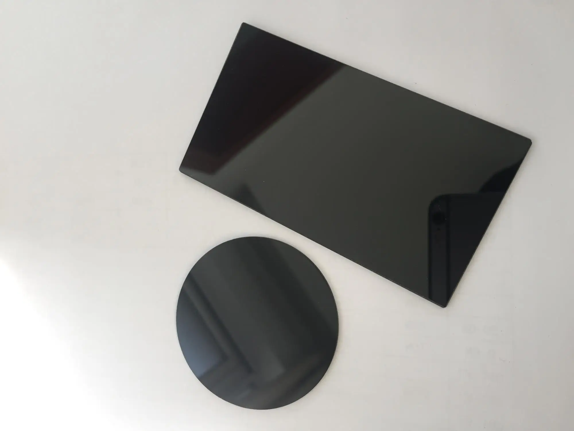 factory directly sale 200*200*3mm zwb3 254nm uv filter