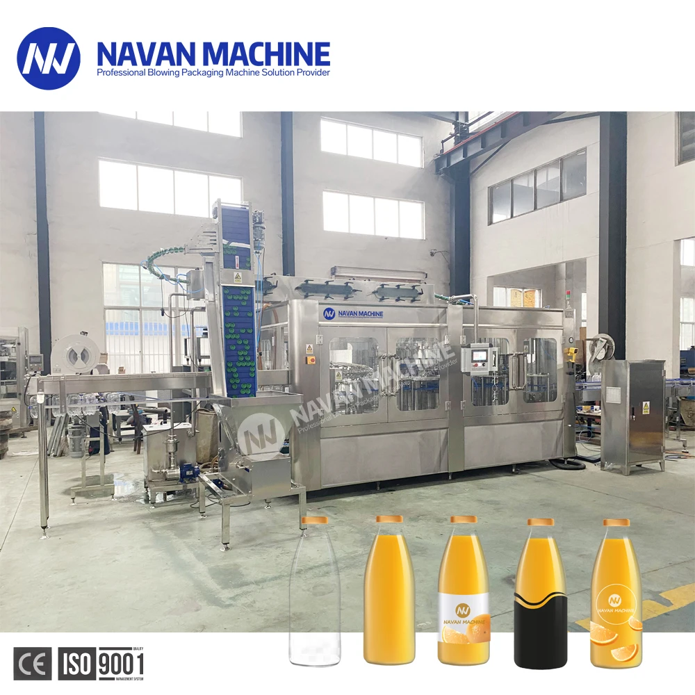 NAVAN Citrus Juice Orange Juice Filling Machine Fully Automatic Production Line