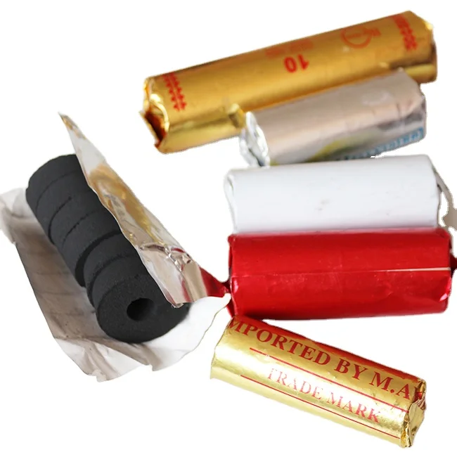 Most Popular Hookah Charcoal 22mm Mini Black Round Charcoal Tablets For