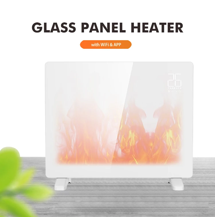 Electric Fireplace, 2000W, Wall - detail 2