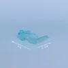 Plastic pattern glasses - blue