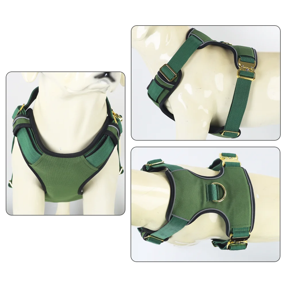 Premium Comfort Non-restrictive Adjustable Dog Harness Tactical For Any