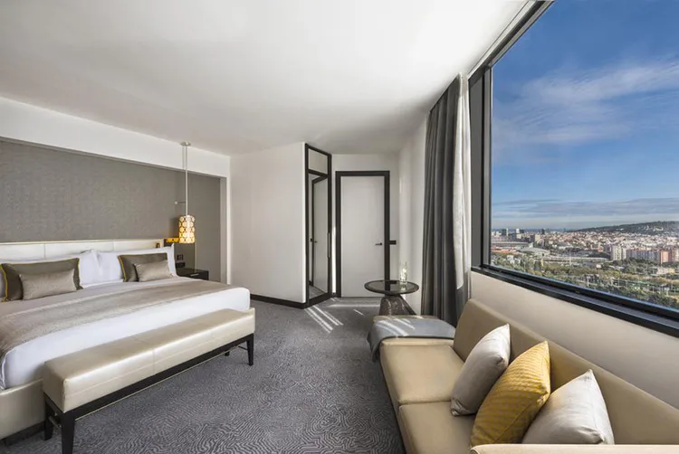 5 Star New Design Hotel Bedroom Furniture Suite Custom Made Marriot