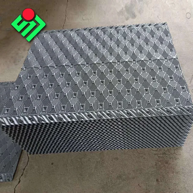 Industrial Cooling Tower PVC Film Fill Sheet Recycle Materials Pvc Roll Fills for Colling Tower
