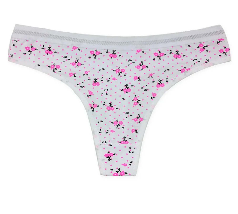 Alibaba Supply Black Simple Printed Design Sexy Wet Thongs