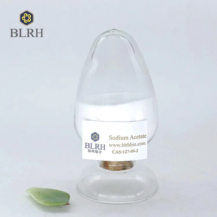 Бесплатный образец горячая распродажа Бесплатная доставка ацетат натрия безводный 99.5%