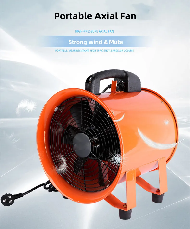 Axial Flow Fan, Portable, Aluminum - detail 10