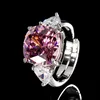 open size Bird's Nest cut dried rose ring