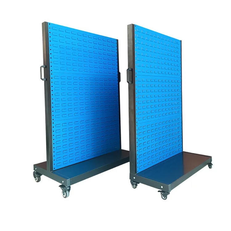 Free Standing PegBoard Display Rack for Tradeshow, Retail Display and Tool Storage
