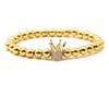 White zircon crown