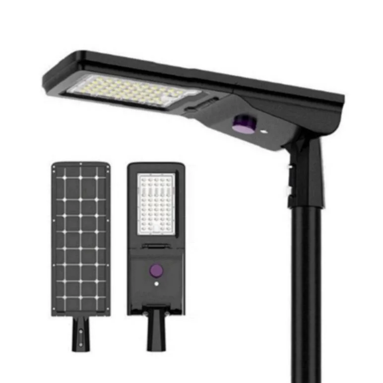 IP65 waterproof Solar Street Light LED Solar Street Light with Light Control Dust to Dawn, Time Control  Motion Sensor Control