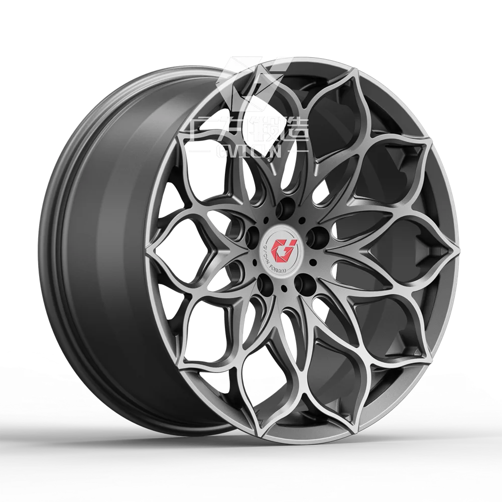 18 19 20 21 22 inch Forged Wheel 5x112 5x114.3 5x120 Custom Rim 6061-T6 Aluminum Alloy Mesh Spoke for Wheels Cutstom