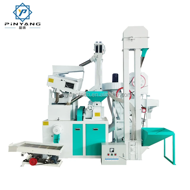PinYang Rice Mill Philippines 1 Ton Rice Milling Machine Combined Rice Mill Machine