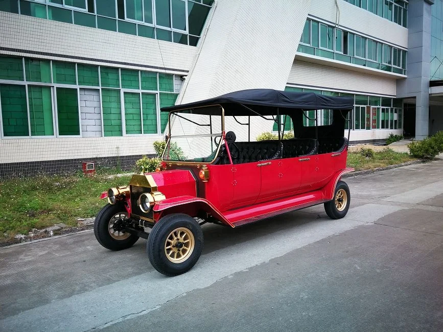 8 мест электрический классический автомобиль