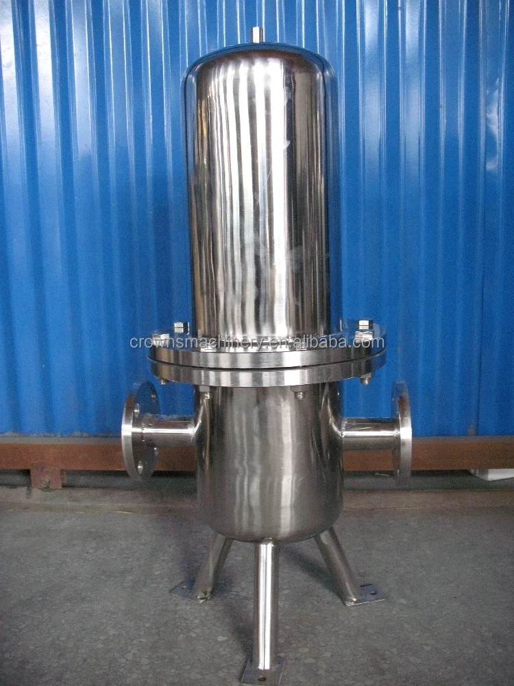Stainless Steel Filter Housing Ss 304 Water Filter Housing Cartridge Filter Housing For Water Treatment System