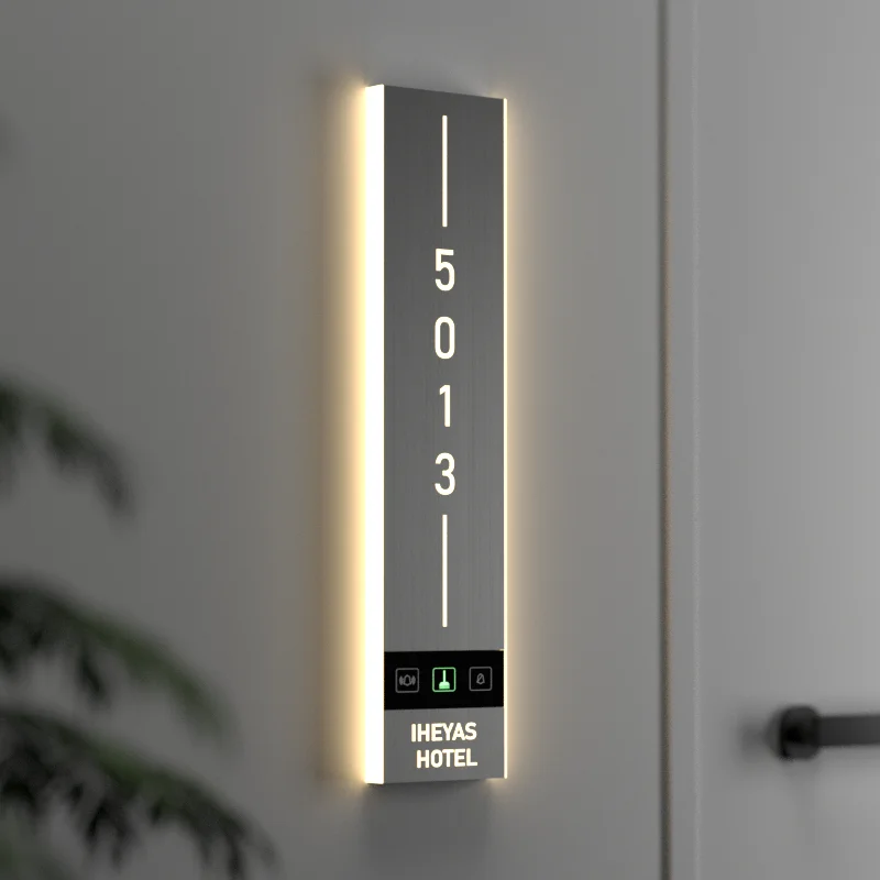 Ezd Hotel Door Number Plates - Modern & Customizable Signs