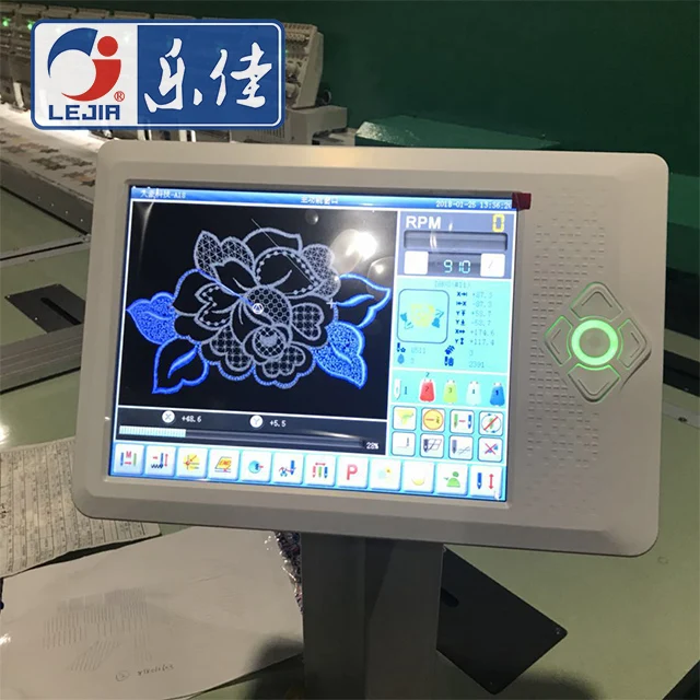24 Head High Speed Computerized Cheap Price Industrial Embroidery Machines