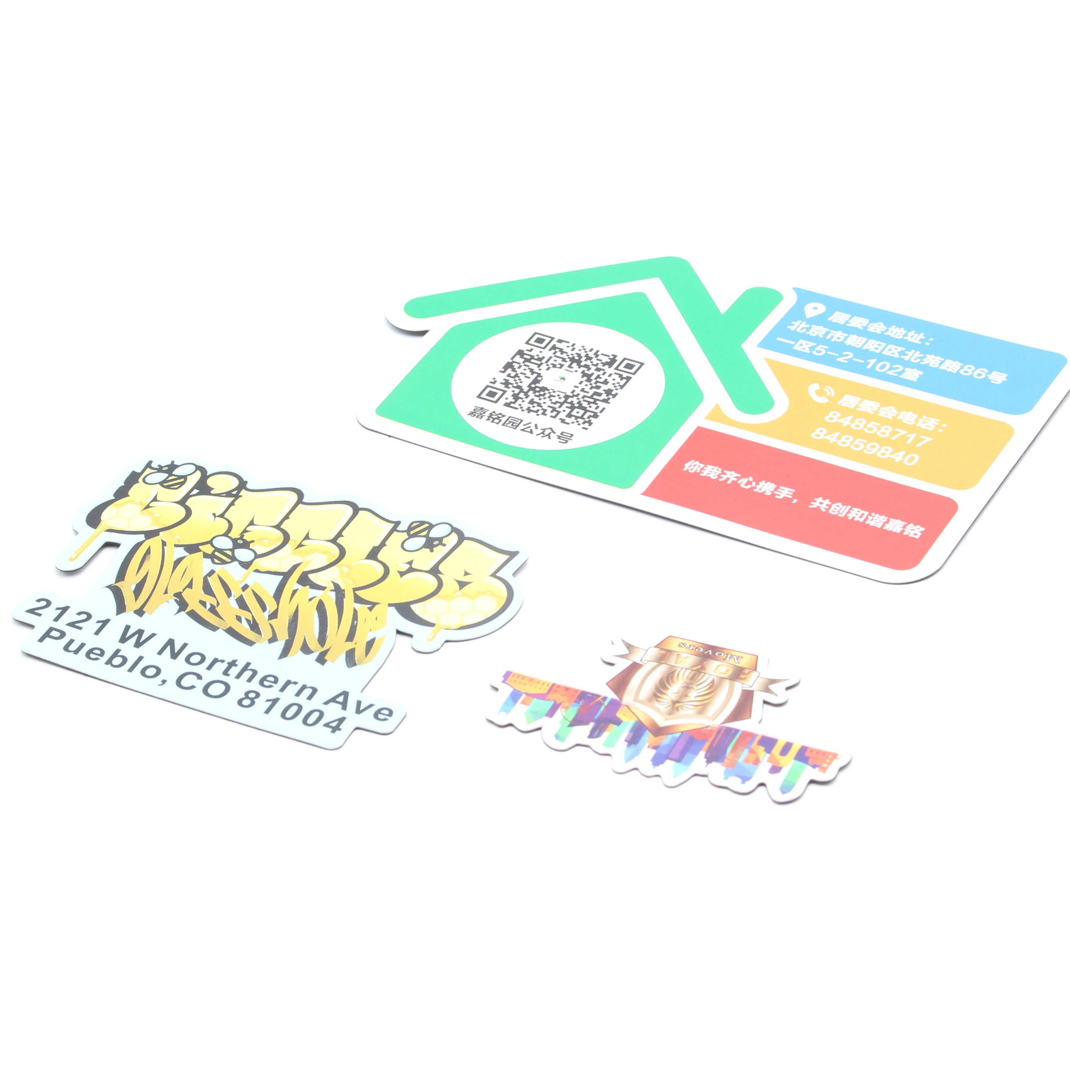 Магнитные бумажные наклейки на заказ, режущие штампы, магниты для холодильника, бумажные сувенирные магниты для холодильника с офсетным принтом