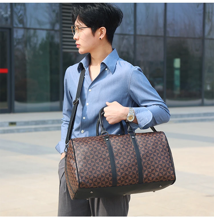 Custom luxury brand travel bags men leisure travel fitness for women capacity suitcases handbags hand luggage travel duffle bags