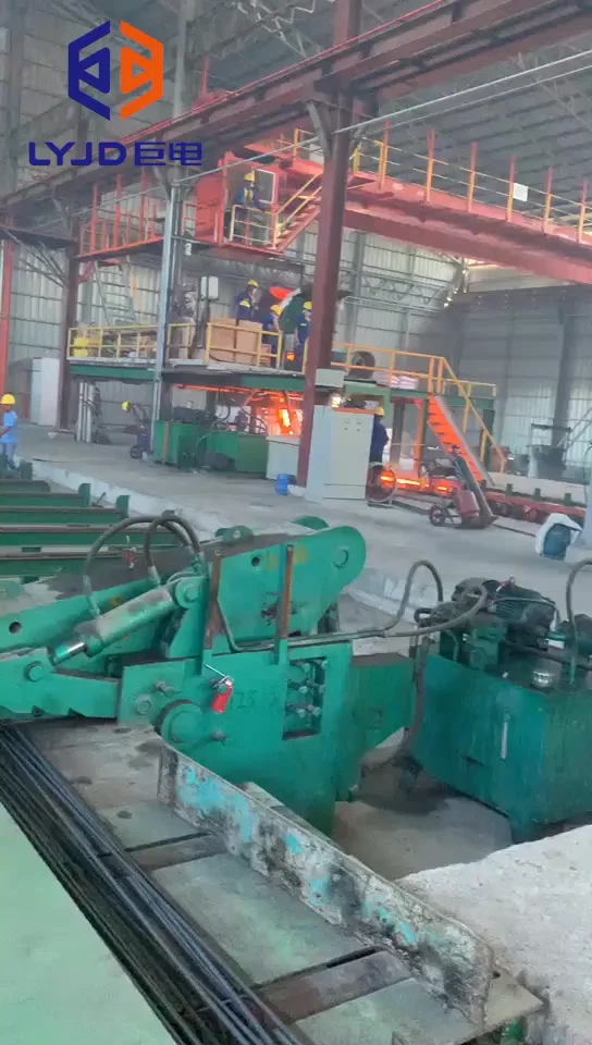 Ms Billet Ccm Continuous Casting Machine Long Products Billet Casters