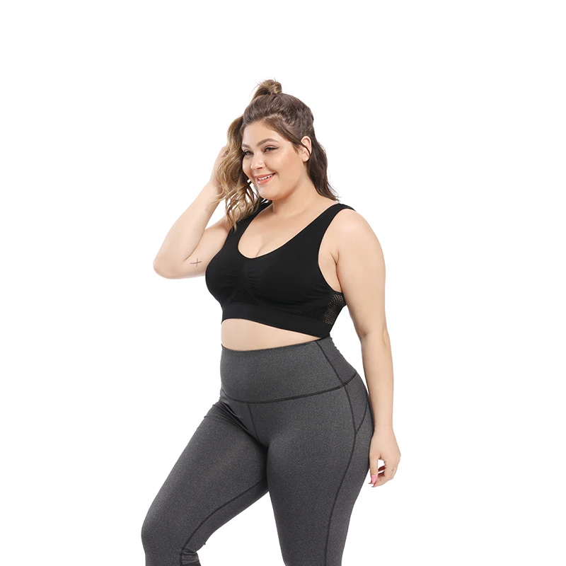 Fashion Push up Sports Yoga Bra Seamless Plus Size XXXXXXL Yoga Sports Bra Dropshipping Products 2023