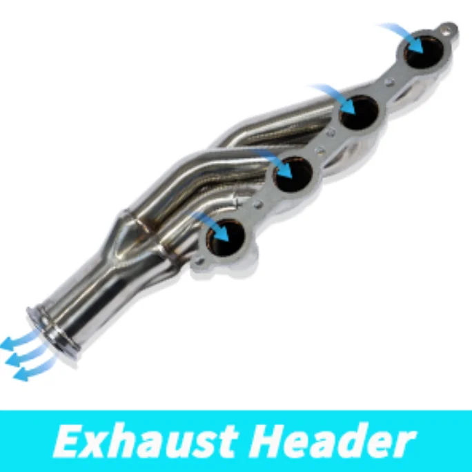 TP-1078 New Exhaust Header Manifold for LSX LS1 LS2 LS3 LS6 4.8L 5.7L 6.0L 6.2L Engine Forward Facing up 1 3/4\