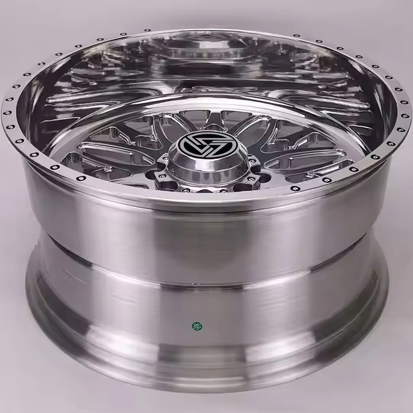 XL Brushed Chrome Alloy Custom Wheels 18 20 22 24 26 Inch Car Rim Forged Wheels Pickup Truck Suv off Road Wheels - Image 3