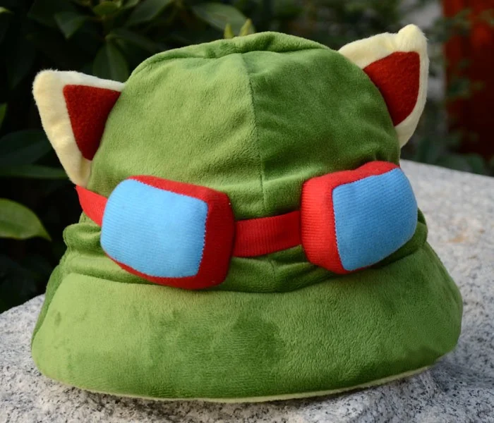 Plush Teemo Hat from League of Legends - Soft Game Peripheral for