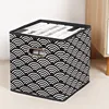 Black cloud without lid metal buckle