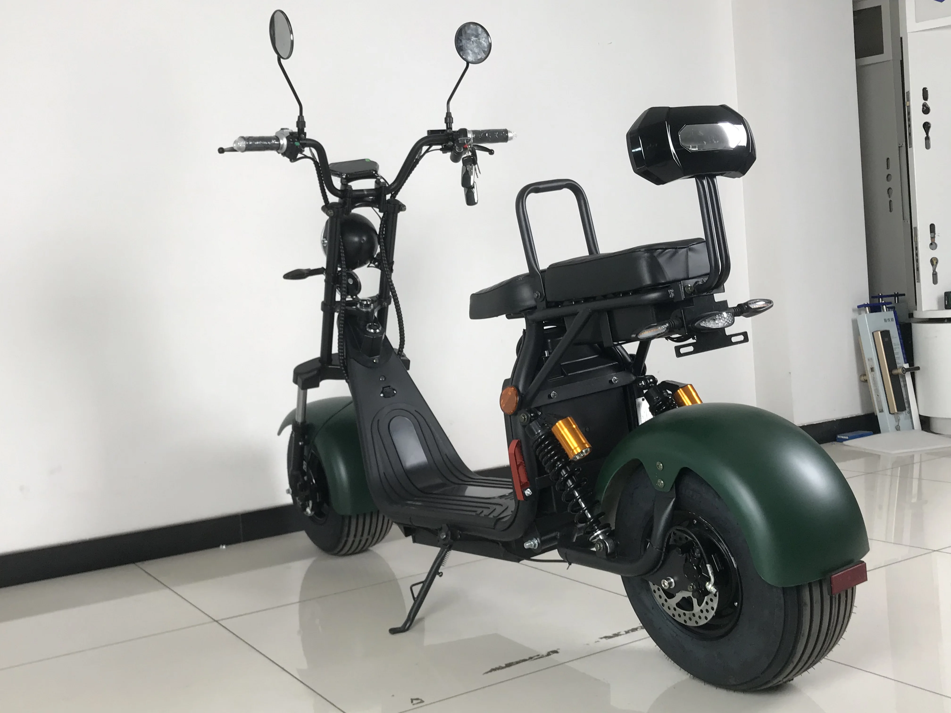 4x4宽轮意大利k1m5 zippy电动冷却器36v电池高速公路太阳能电动踏板车