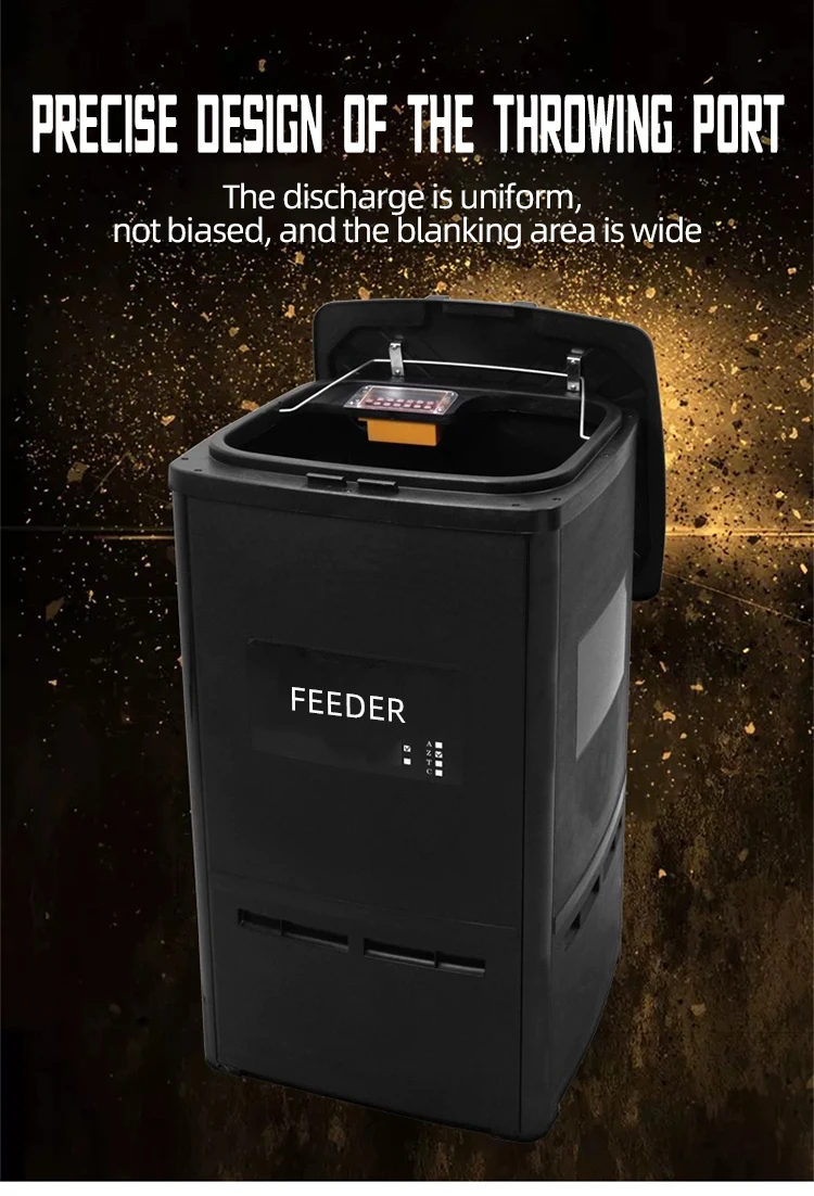 Automatic Fish Animal Feeder Floating Big Pond Fish Food Feeding Machine With Time Control Shrimp Feeder Pond