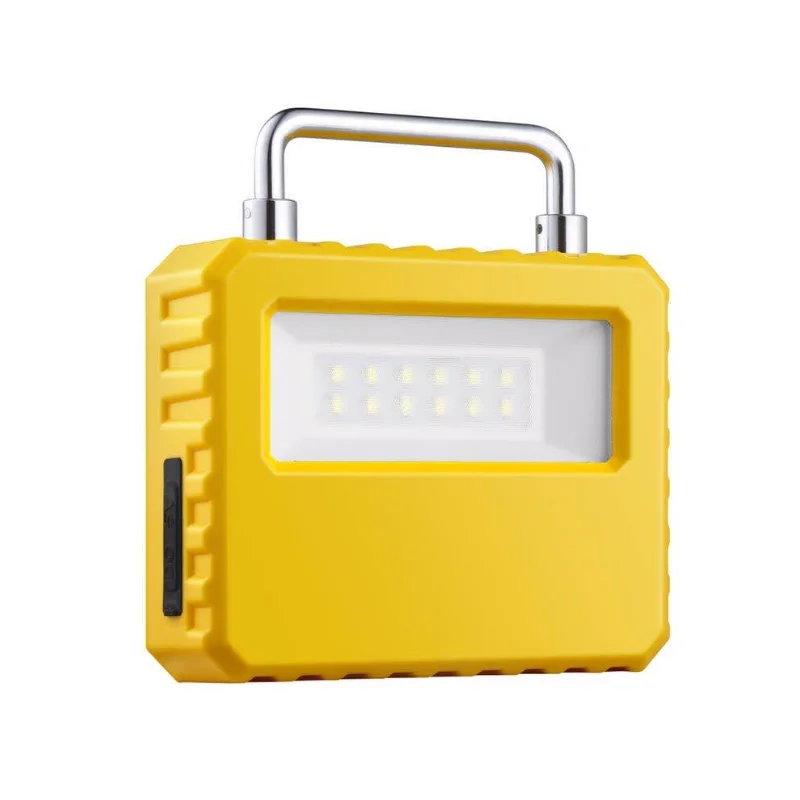 Outdoor USB Charging Solar Rechargeable Working Light High Power Portable Led Emergency Flood Lights
