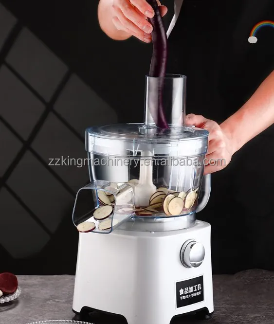 Small Vegetable Fruit Dicer / Mini Electric Vegetable Fruit Cuber Slicer Chopper Machine For