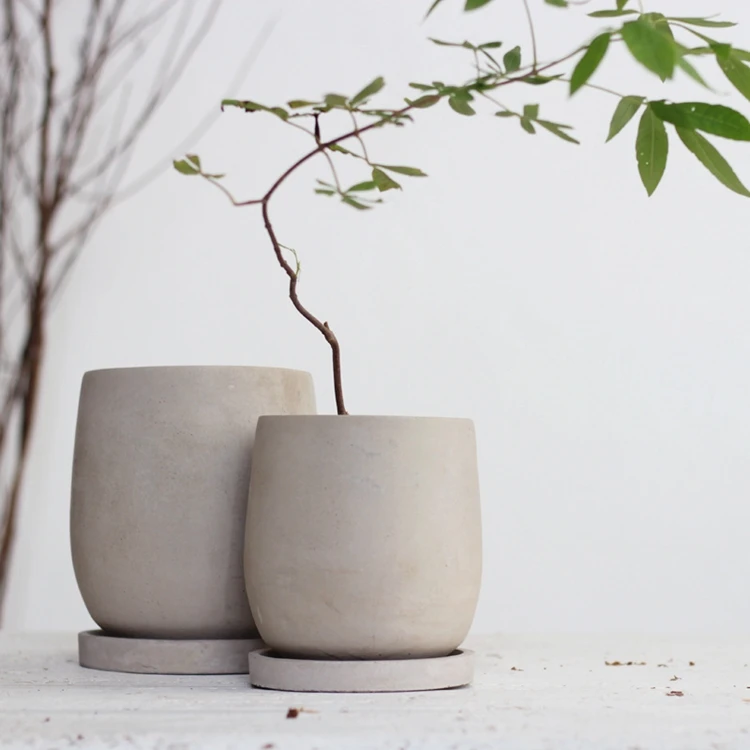Making Cement Flower Pot Maker Machine Decoration Pot Plant