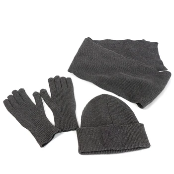 Wholesale knit hats, warm woolen hats, scarves and gloves to customize your logo