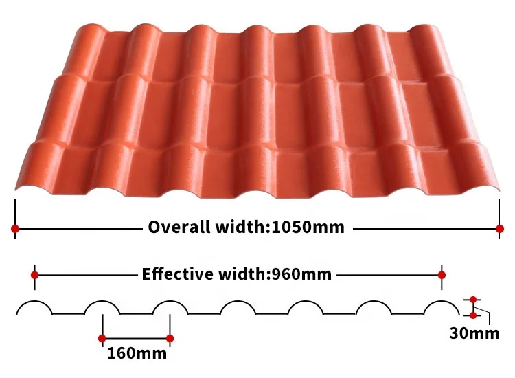 resin roof tile roofing shingles