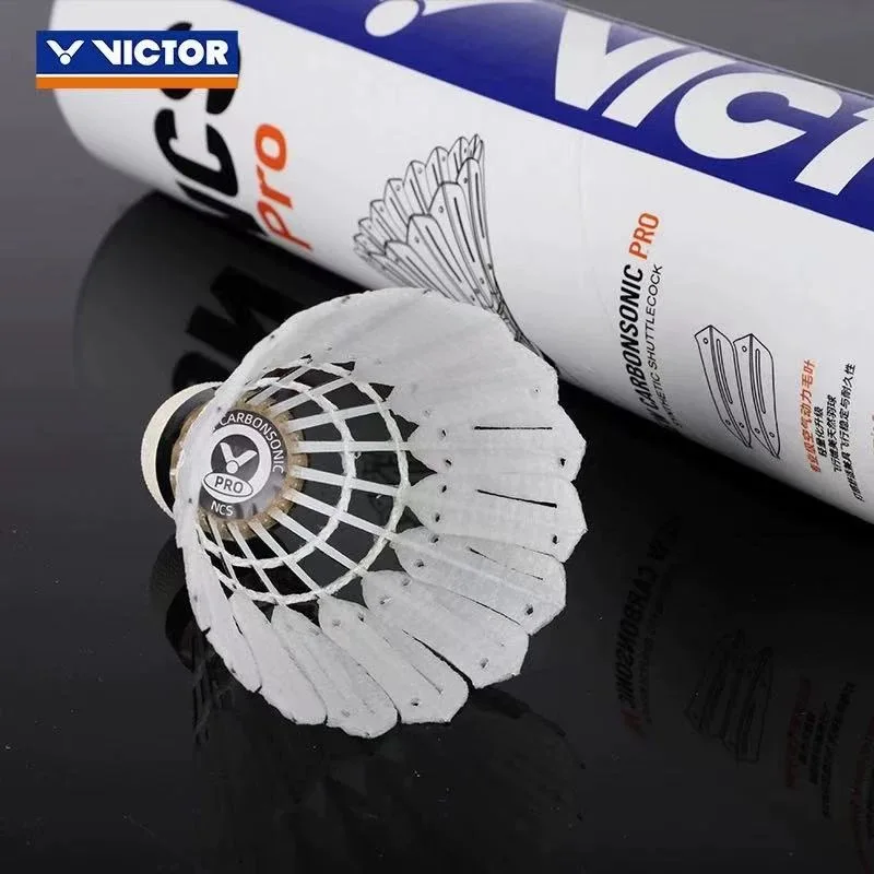 Victor NCS Pro New Carbonsonic Badminton Shuttlecock - Durable